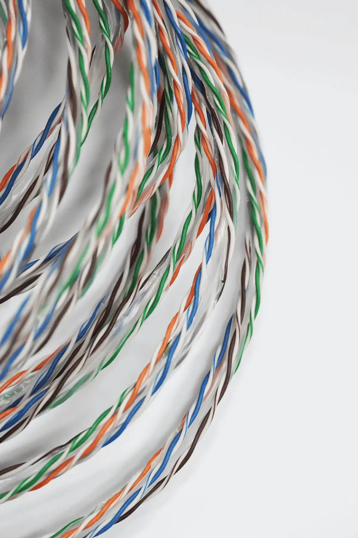 Semi-Finished UTP CAT6 LAN Cable