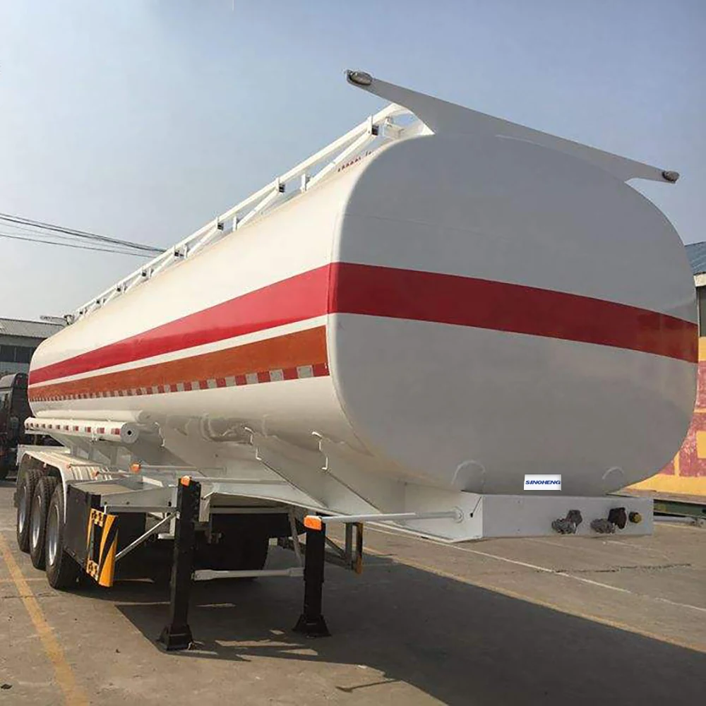 SINOHENG three axle 60 square metre oil tanker semi-trailer view 2