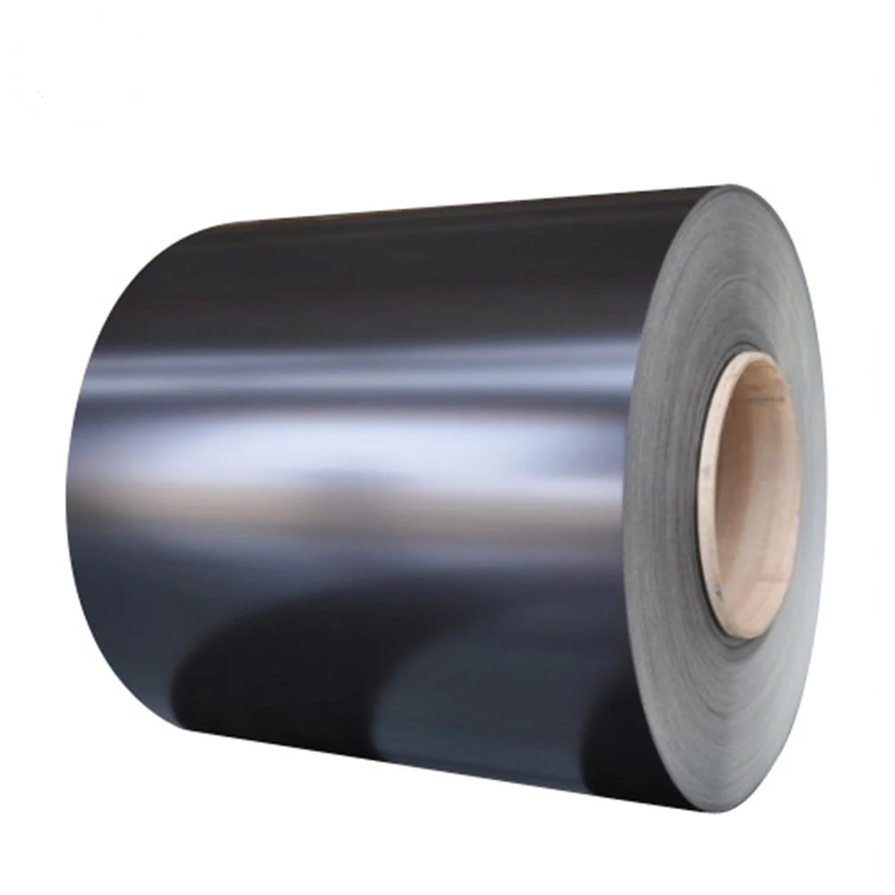 Coil of black painted chalkboard writing steel