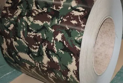 Camouflage Pattern Steel coil produced by Senko Steel
