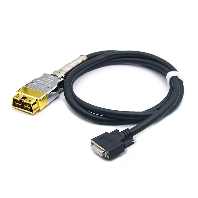 16 Pin OBD Cable to DB15 Pin ST-101H-0210 — Golden Plated Brass