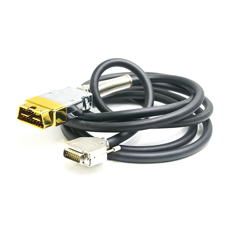 16 Pin OBD Cable to DB15 Pin ST-101H-0730 — Golden Plated Brass