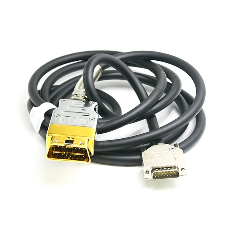 16 Pin OBD Cable to DB15 Pin ST-101H-0730 — Golden Plated Brass