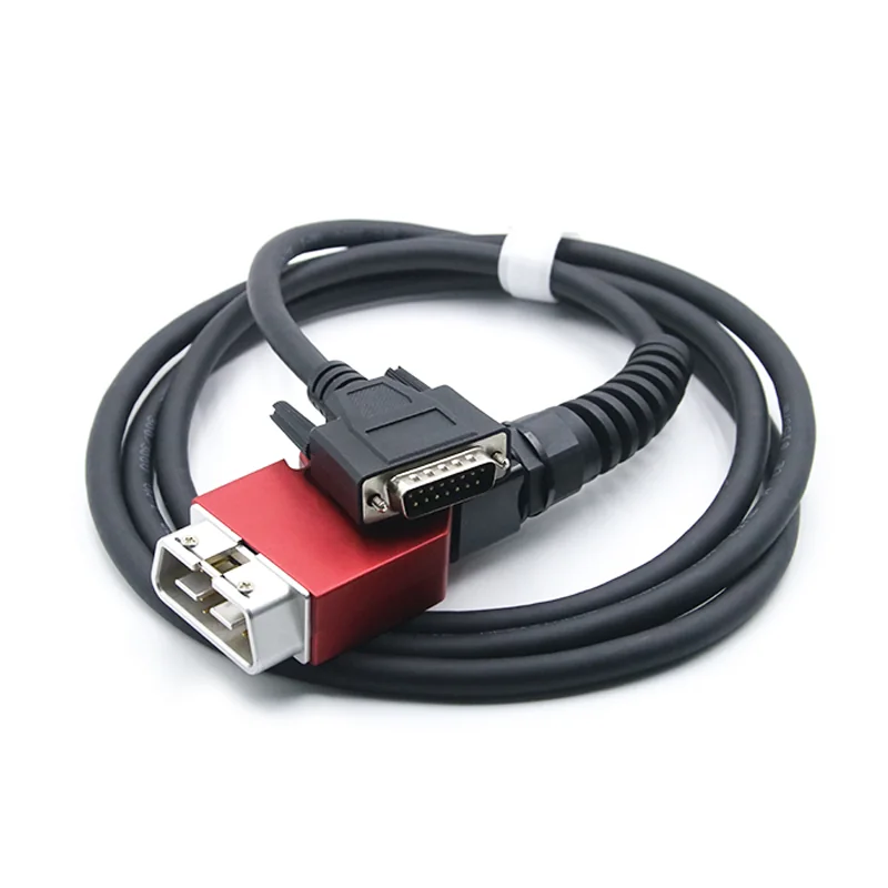 16 Pin OBD Cable to DB15 Pin for EOL-V3 ST-102H-0515 — Golden Plated Brass
