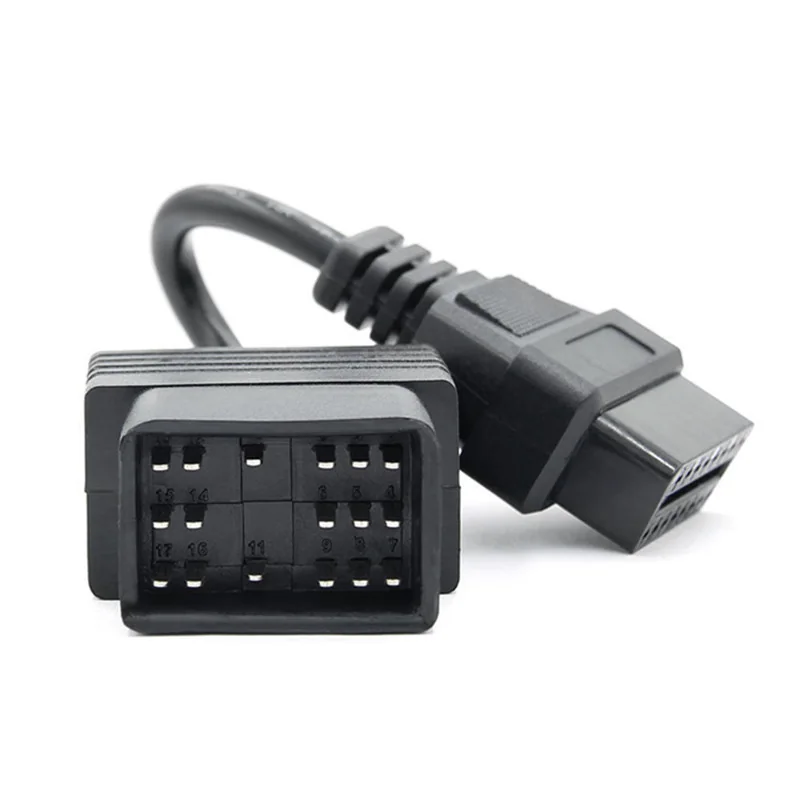 OBD Cable for Toyota 17 Pin ST-MF08-C13 — Nickel Plated Brass