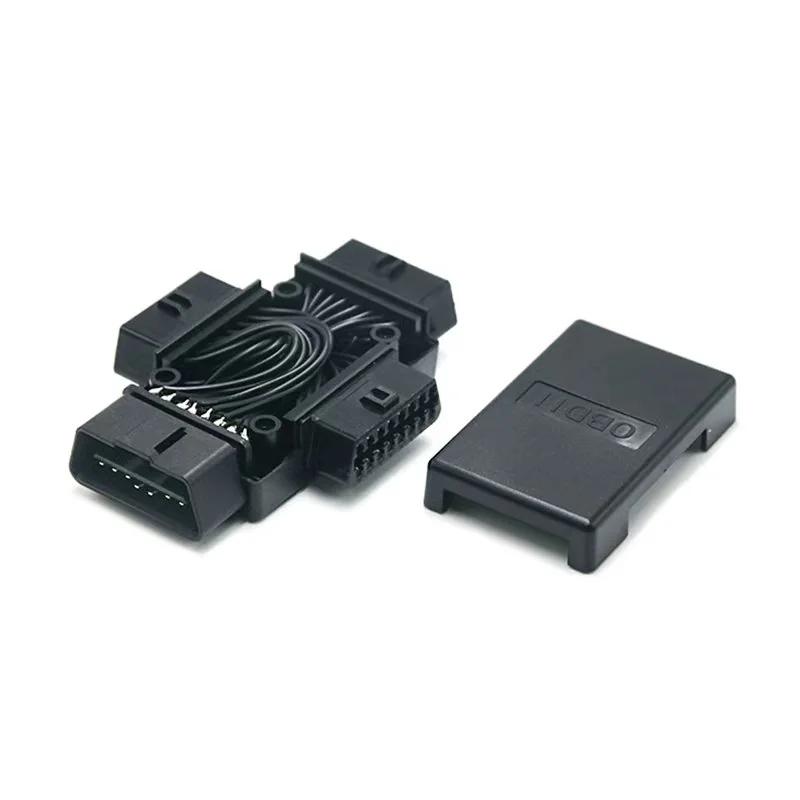 OBD Adapter Male to Female 3 In 1 ST-SOA-004 — Nickel Plated Brass