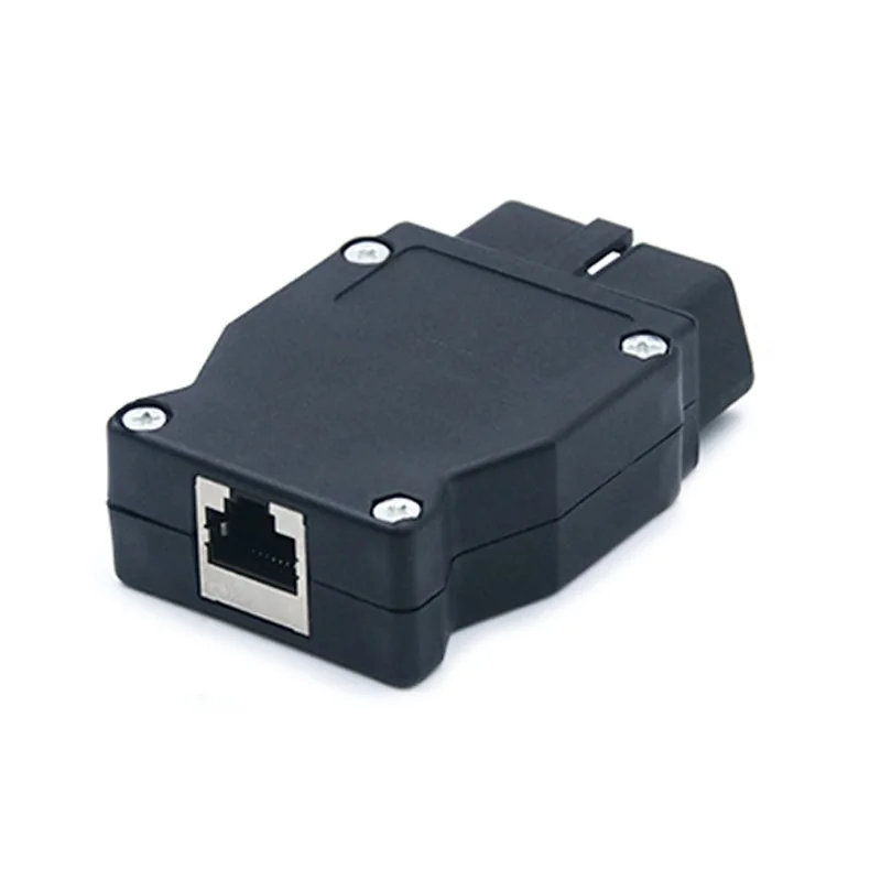 OBD Adapter for BMW Enet E-SYS ICOM Coding ST-SOA-101A — Nickel or Golden Plated Brass