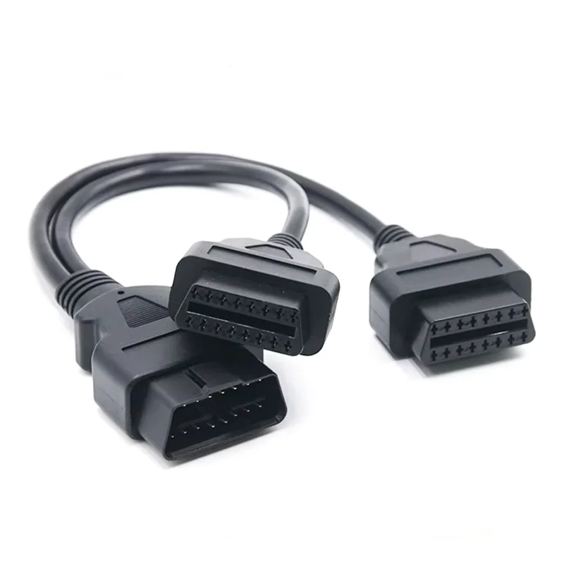 OBD Cable Male to Female One to Two ST-SOC-104B — Nickel Plated Brass
