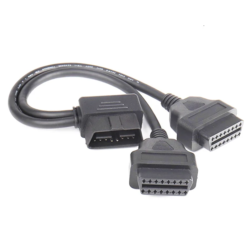 OBD Cable Male to Female One to Two ST-SOC-203B — Nickel Plated Brass