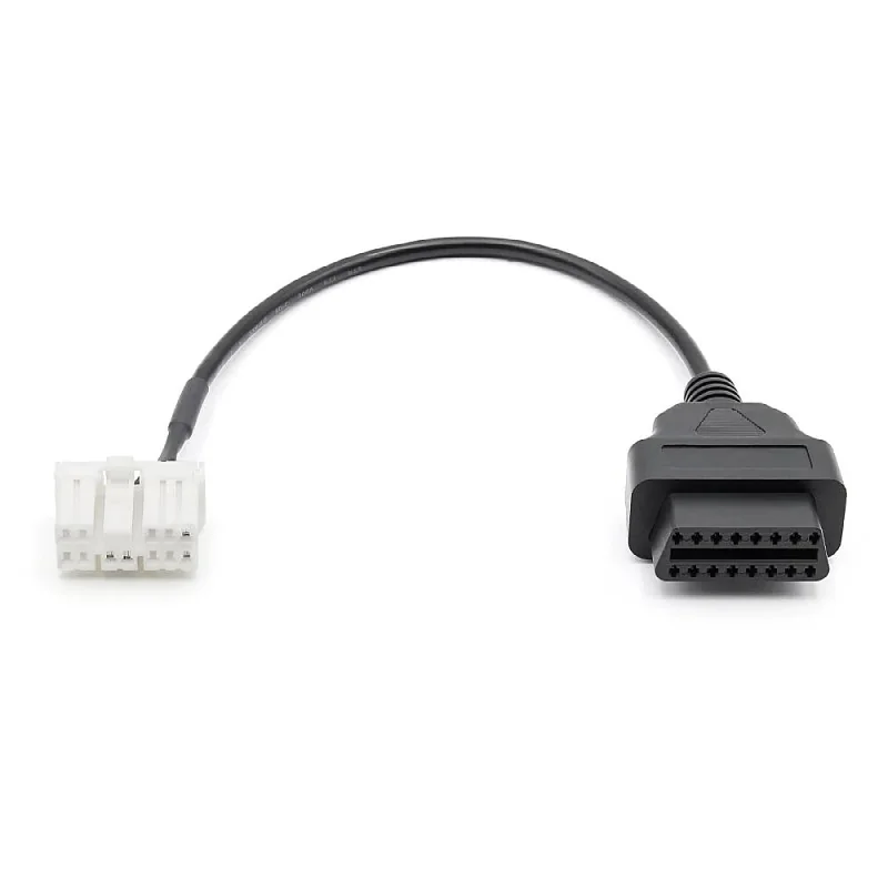 OBD Cable 12 Pin for EV Tesla Model S/X ST-SOC-801 — Nickel Plated Brass