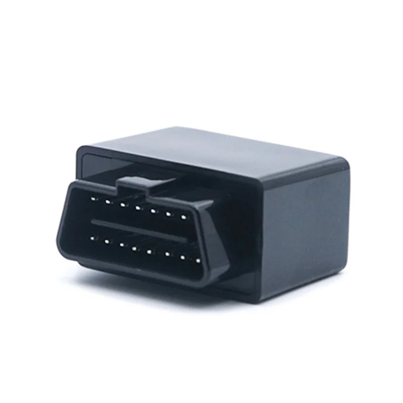 16 Pin Male OBD Connector with Cover ST-SOH-004 — Nickel Plated Brass