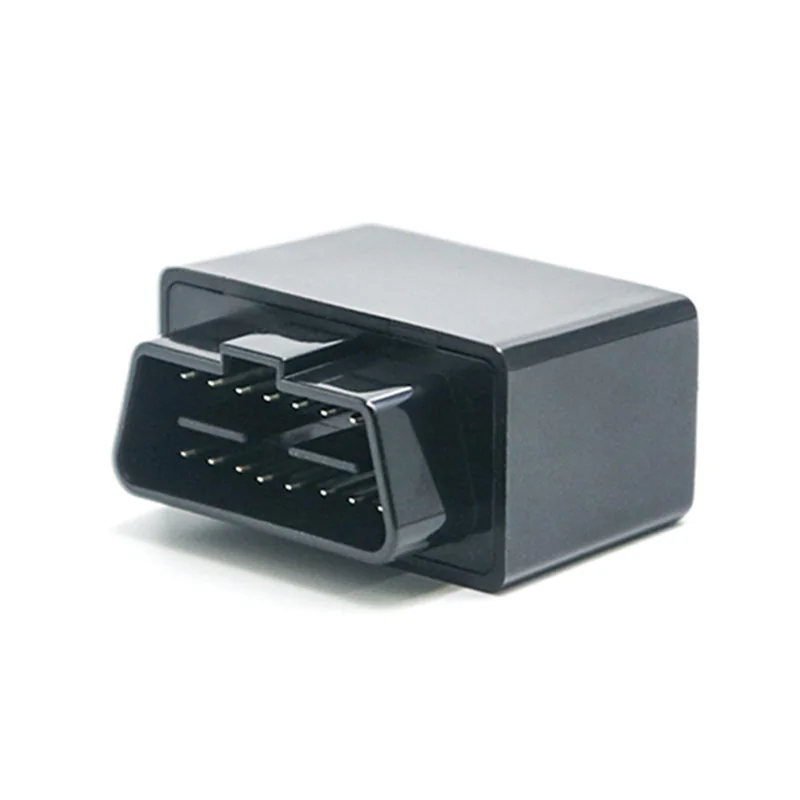 16 Pin Male OBD Connector with Cover ST-SOH-004 — Nickel Plated Brass