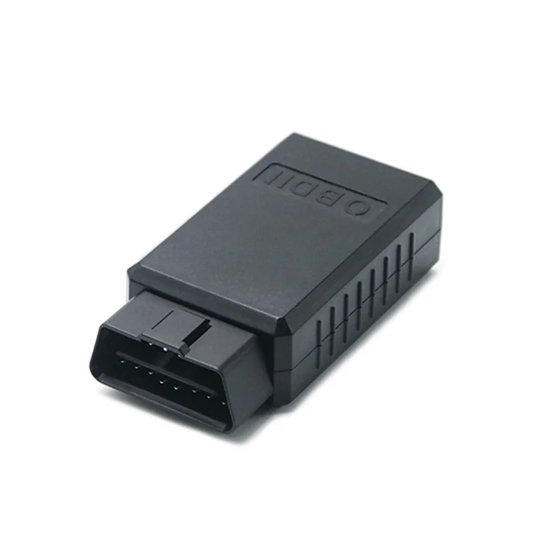 16 Pin Male OBD Connector with Cover ST-SOH-007 — Nickel Plated Brass