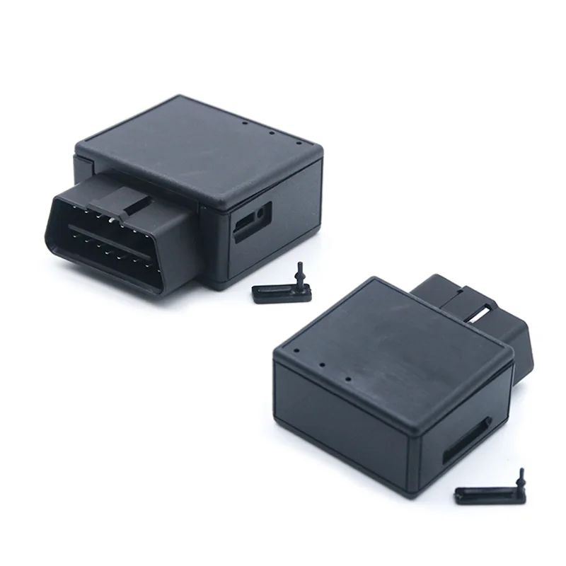 16 Pin Male OBD Connector with Cover ST-SOH-009 — Nickel Plated Brass