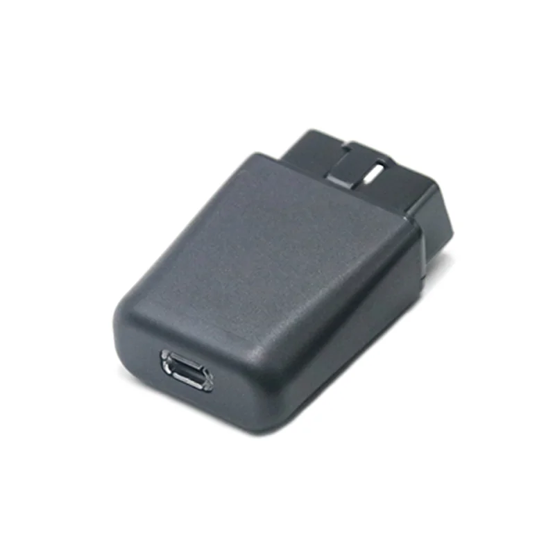 16 Pin Male OBD Connector with Cover ST-SOH-028A — Nickel Plated Brass