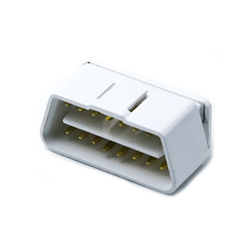OBD Connector Male 16 Pin ST-SOM-005A — Golden Plated Brass