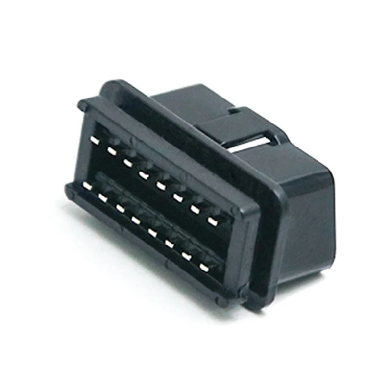 OBD Connector Male 16 Pin ST-SOM-011A — Nickel Plated Brass