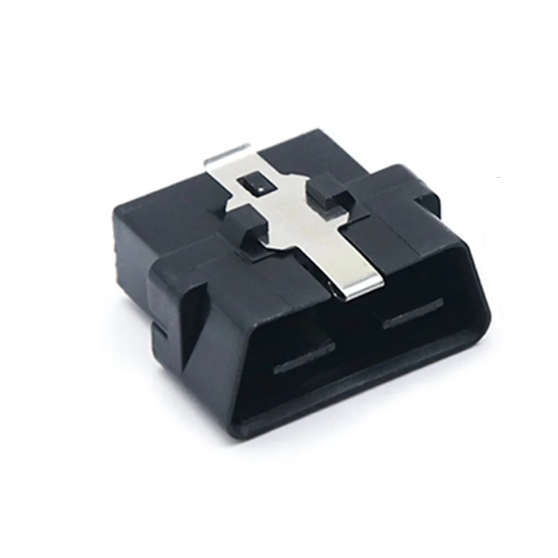 OBD Connector Male 16 Pin ST-SOM-022B — Nickel Plated Brass