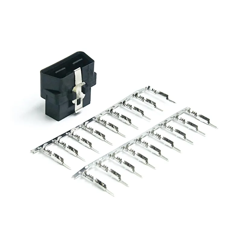 OBD Connector Male 16 Pin ST-SOM-022B — Nickel Plated Brass