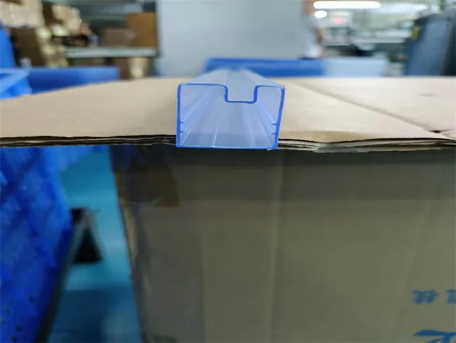 Cartons of anti-static IC tubes packed for export with clear labeling
