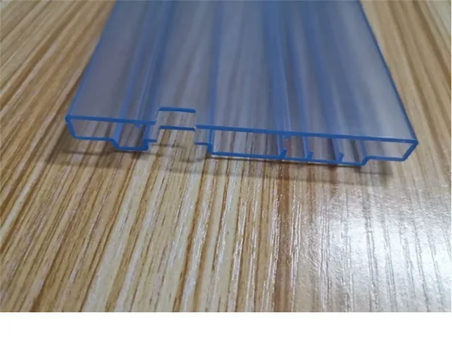 Close-up of a custom IC tube with a non-standard internal channel designed for a specific device