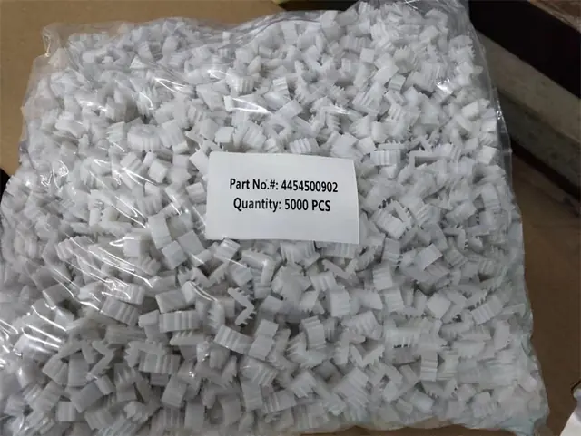 Carrier tape production with material matched to the component