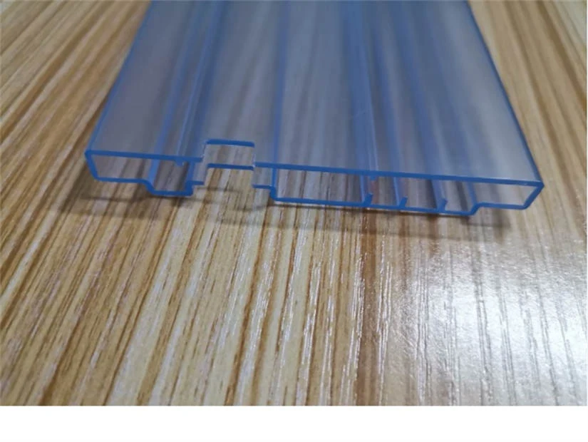 Close-up of a custom IC tube with a non-standard internal channel designed for a specific device