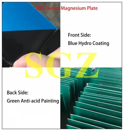 Coated Magnesium Plate for Engraving and Etching