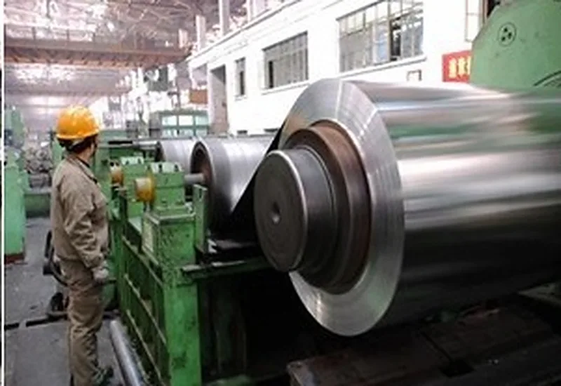 Zinc coil on the SGZ rolling line