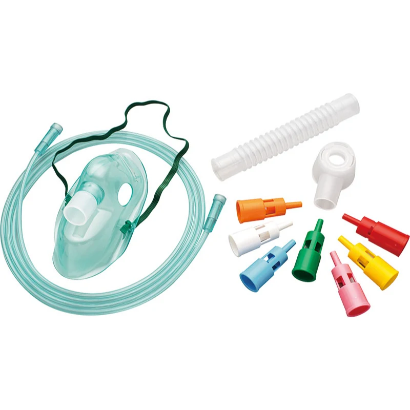 Adjustable venturi mask with single adjustable diluter