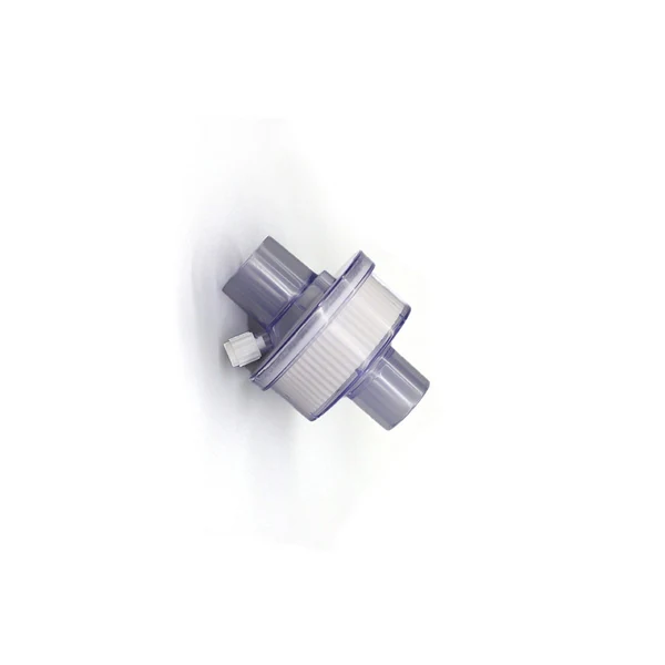 Pediatric heat moisture exchanger filter