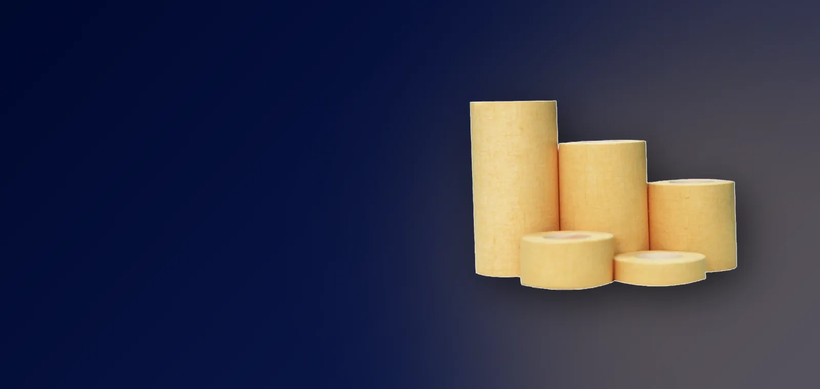 Zinc oxide adhesive tape on cotton fabric in white and skin