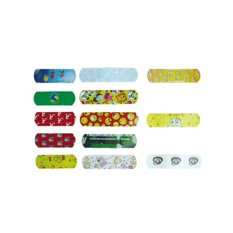 Cartoon bandage assortment in box