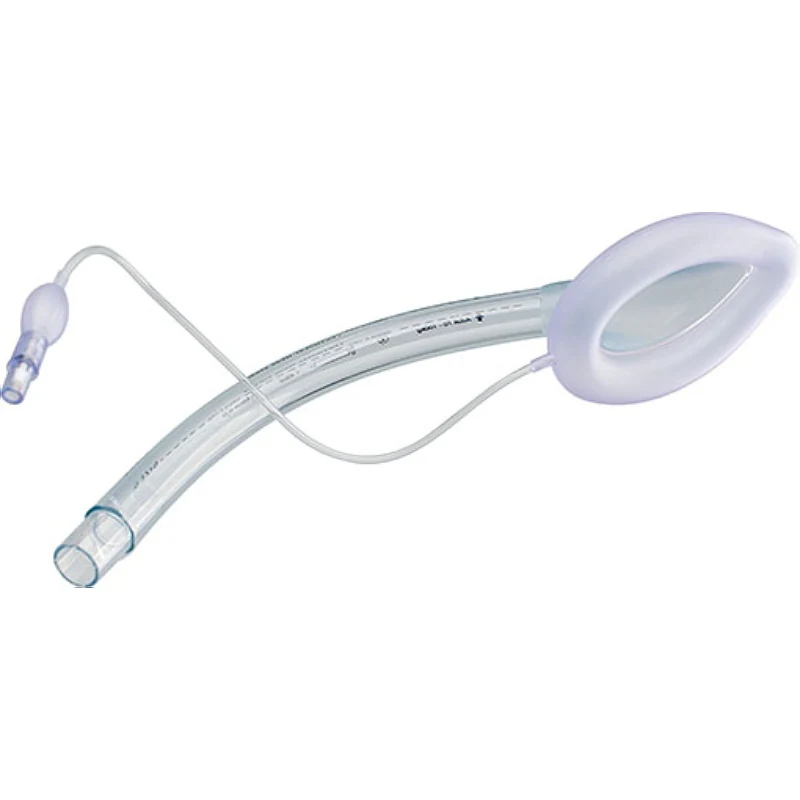 Disposable PVC laryngeal mask in packaging
