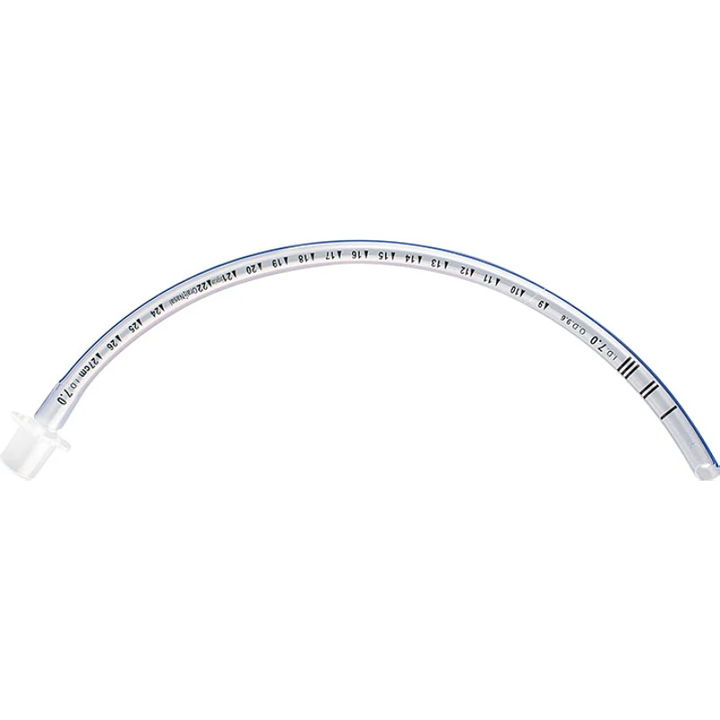 Uncuffed endotracheal tube in peelable bag