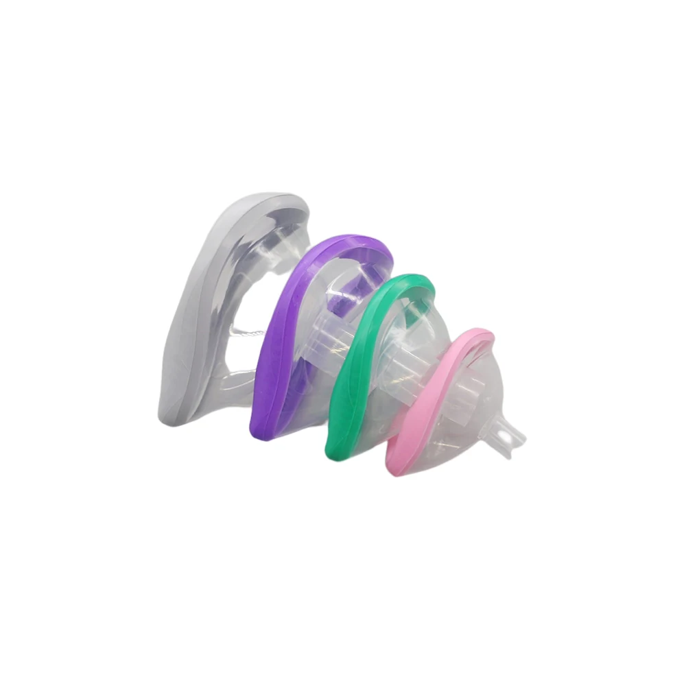 Inflation free anaesthesia mask in PE bag packing