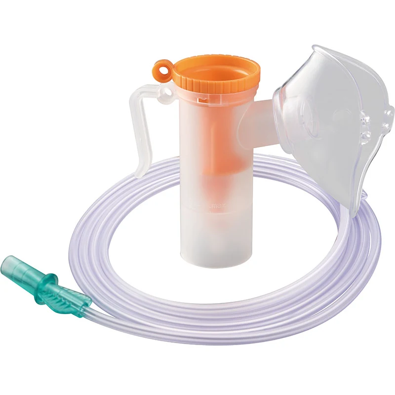 Nebulizer mask with star lumen tubing