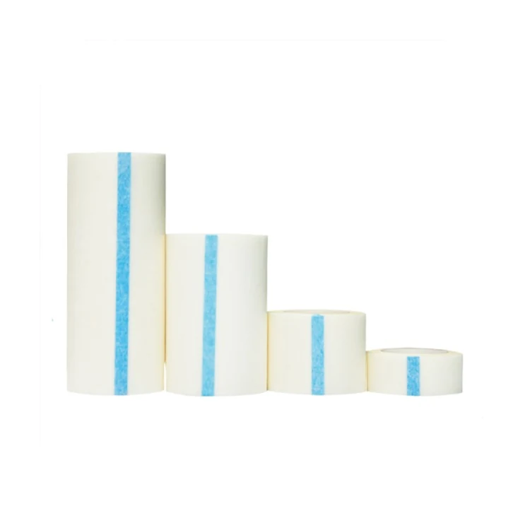 Non woven surgical tape rolls in white and skin colour
