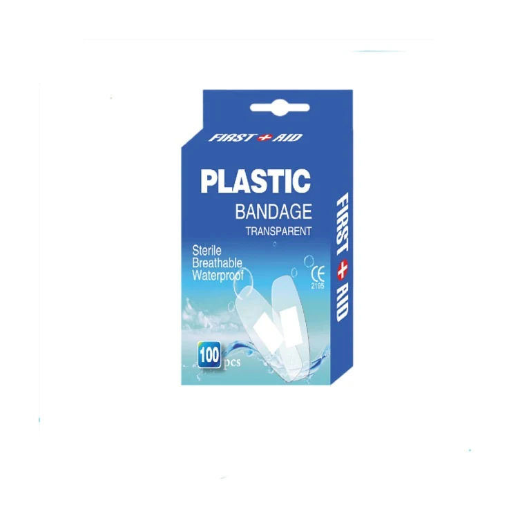 Spot and strip plastic plasters