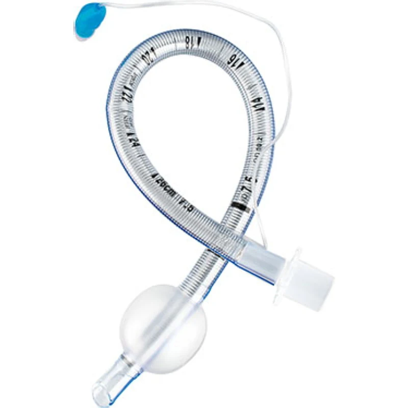 Reinforced endotracheal tube in peelable bag