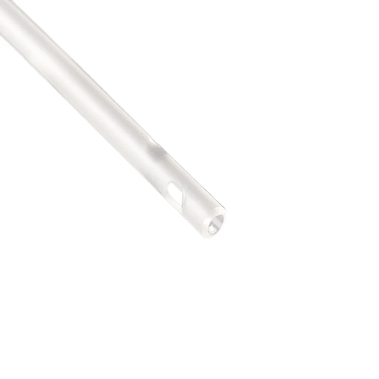 Suction catheter violet connector detail