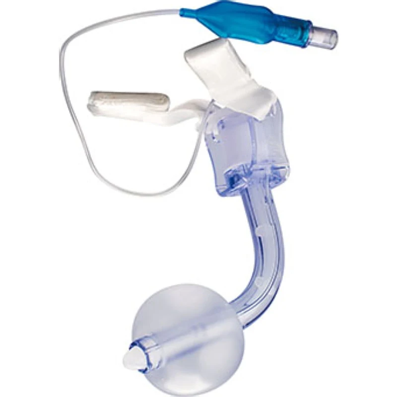 Tracheostomy tube 15 mm connector and inflation line