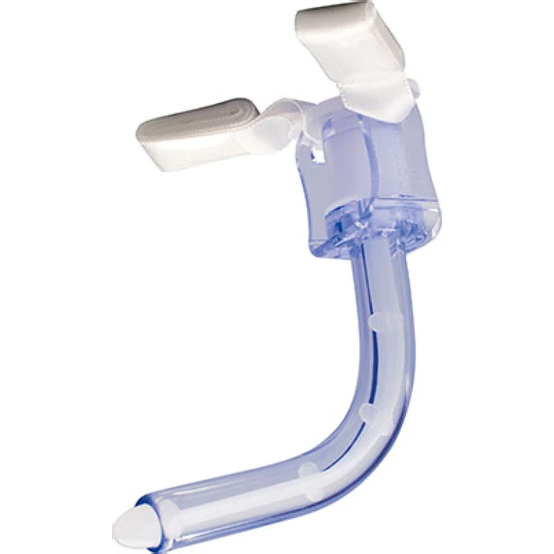 Uncuffed tracheostomy tube and stylet