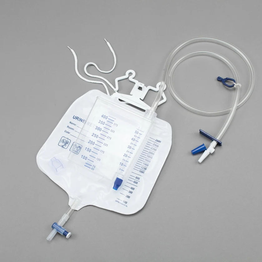 Urine meter CZM202 with 400 ml double chamber measuring bottle