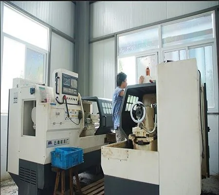 CNC lathe at Shanghai DEBO