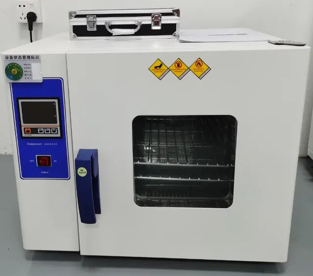 Ball pressure temperature test chamber