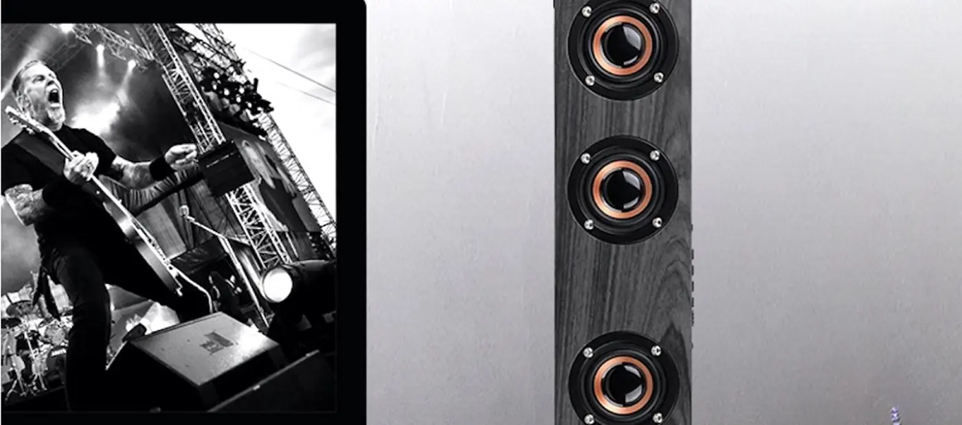 Wooden Bluetooth speakers made by Shinetech