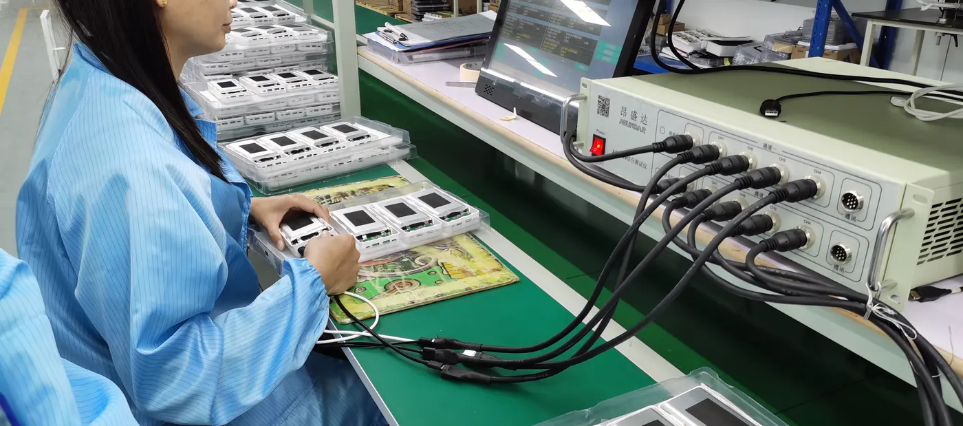 PD test station at the Shinetech factory