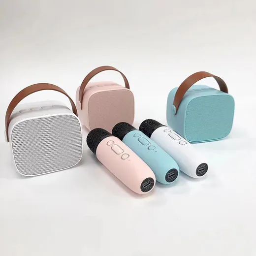 Karaoke Speaker With Wireless Microphone view 3