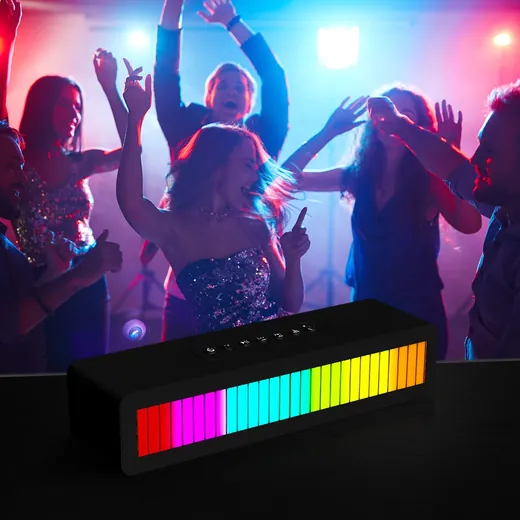 Bluetooth Speaker 10W With Rhythm Light view 3